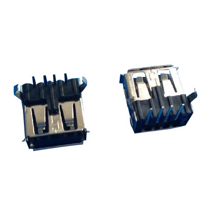 AF90度外扣彎腳有卷邊+短彈片 無磁