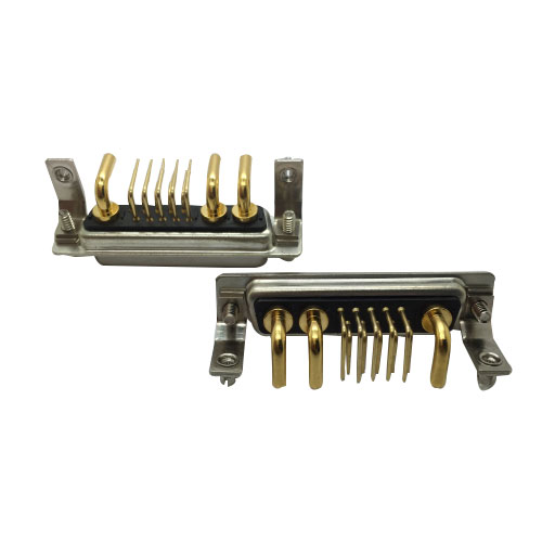 13W3 母彎插板鉚支架鎖螺絲 無(wú)磁