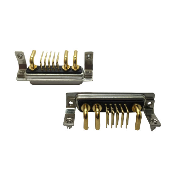 13W3 母彎插板鉚支架 無(wú)磁