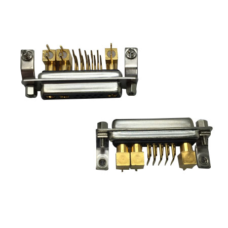 13W3 母射頻彎插板鉚支架鎖螺絲